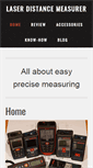 Mobile Screenshot of laser-distance-measurer.com