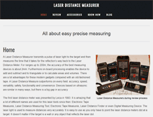 Tablet Screenshot of laser-distance-measurer.com
